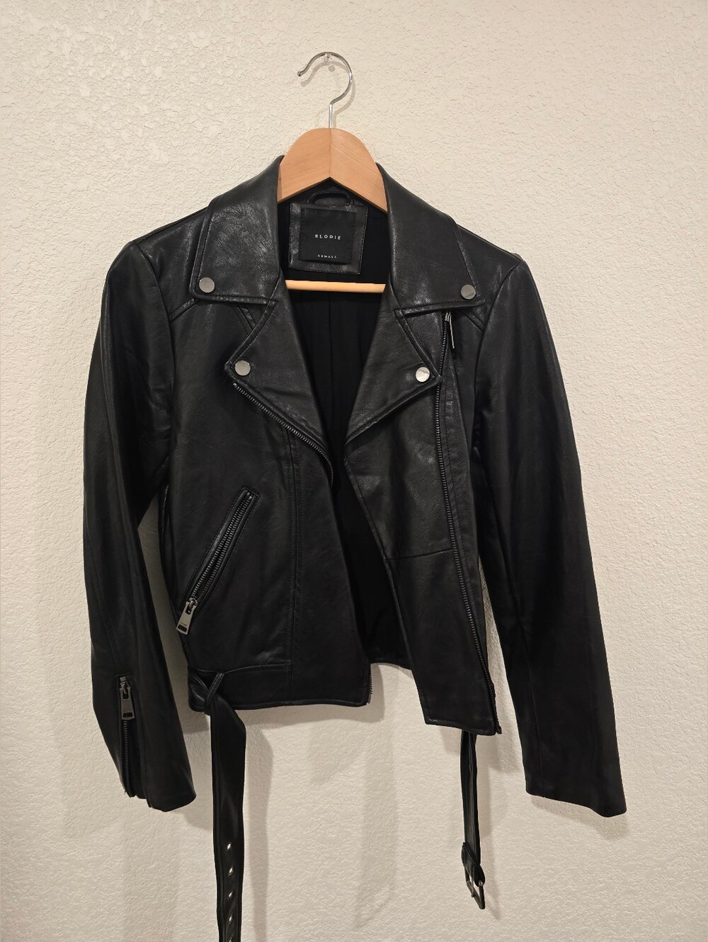 Elodie Faux Leather Jacket